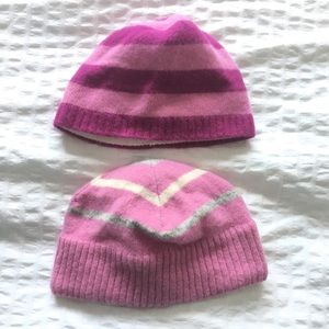 Pink GAP beanies Lambs-Wool